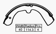 B/SHOE SET K153 FT