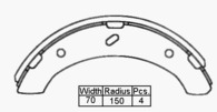 B/S F MIT CANTER 85-93 300