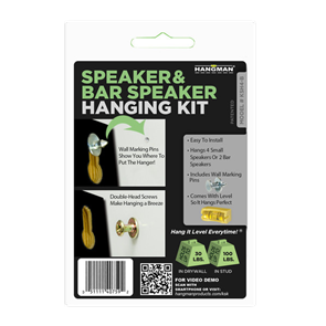 Speaker & Bar Speaker Hanging Kit