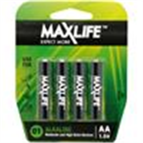 BATTERY ALKALINE AAA- 4 PACK