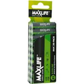 BATTERY ALKALINE AAA - 20 PACK