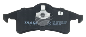 TRADELINE BRAKE PAD SET REAR JEEP GRAND CHEROKEE 2000-02 BT035TS