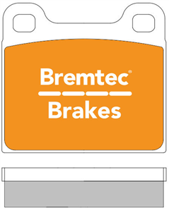 TRADELINE BRAKE PAD SET REAR AUDI, ALFA ROMEO, BMW BT066TS