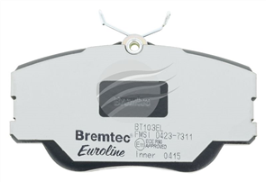 EURO-LINE BRAKE PADS SET MERCEDES (W124) E200 E220 BT103ELC