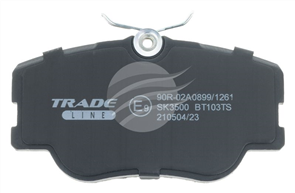 TRADE-LINE BRAKE PADS SET MERCEDES (W124) E200 E220 BT103TS