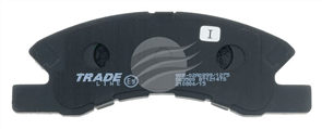 TRADE-LINE BRAKE PADS SET DAIHATSU CUORE 1.0 2003- BT1214TS