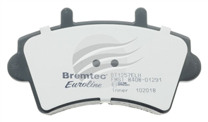 EURO-LINE HD BRAKE PADS SET RENAULT MASTER II, III 2004- BT1257ELH