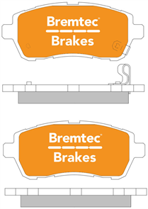 PRO-LINE BRAKE PADS SET SUZUKI SWIFT IV FZ 1.4 2012- BT1377PRO