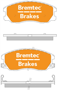 PRO-LINE BRAKE PADS SET HOLDEN CAPTIVA 2.4 2006- BT1439PRO