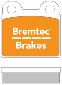 TRADELINE BRAKE PAD SET REAR ALFA COUPE GT VELOCE 1.7, 2.0 BT1546TS