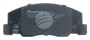 4WD BRAKE PADS SET TOYOTA TARAGO TCR10, 11 1997- BT161E