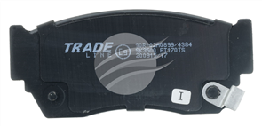 TRADE-LINE BRAKE PAD FRONT SET SENTRA 95-99 NX COUPE 91-94  BT170TS