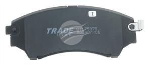 TRADE-LINE BRAKE PADS SET FORD RANGER 2.5TD 4X4 1999- BT1759TS