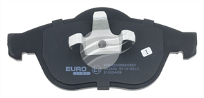 EURO-LINE BRAKE PADS SET LAGUNA II KG0/1 50MM CLIP BT1816ELC