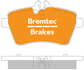 EURO-LINE BRAKE PADS SET MERCEDES A160, A180 (W169) BT1940ELC