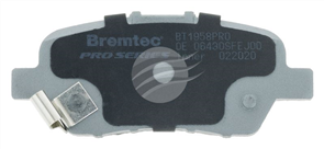 PRO-LINE REAR BRAKE PADS SET HONDA ODYSSEY 2.4 2006- BT1958PRO