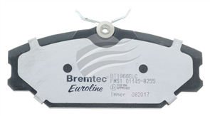 EURO-LINE BRAKE PADS SET RENAULT SCENIC 1.8, 1999-03 BT1966ELC