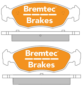 TRADE-LINE BRAKE PADS SET PEUGEOT 306 (7B, N3, N5) 1.4 BT2055TS