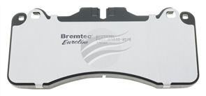 EURO-LINE BRAKE PADS SET LEXUS LS460 (UVF4) 4.6L BREMBO BT2141ELC