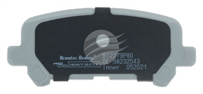 PRO-LINE BRAKE PADS SET ISUZU MUX 4WD 3.0D 2014- BT2279PRO