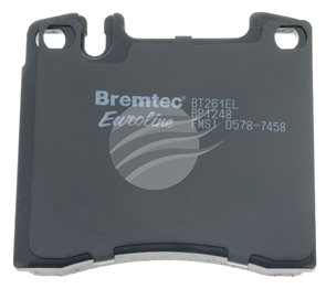 EURO-LINE BRAKE PADS SET MERCEDES-BENZ (W140) S320 BT261ELC