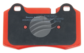 EVOLVE PERFROMANCE CERAMIC+ ASTON RAPIDE REAR BRAKE PADS BT26740EV