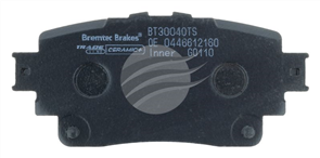 TRADE-LINE CERAMIC+ BRAKE PADS TOY YARIS MXPJ10R REAR BT30040TS