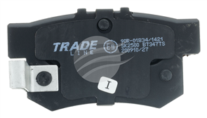 TRADE-LINE BRAKE PADS SET SUZUKI SX4 (EY, GY) 2.0 2010- BT347TS