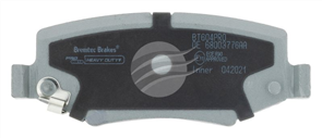 PRO-LINE BRAKE PADS SET JEEP WRANGLER 3.7i V6 2007- BT604PRO