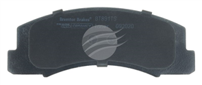 TRADE-LINE BRAKE PADS SET TOYOTA CAMRY SV21 1987- BT891TS