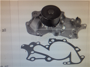 Water Pump Hyundai/Kia G6EA w/ 65mm Impellor 03/06-08/09