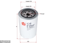 SAKURA Oil Filter C-8031