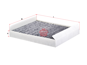CABIN FILTER FITS RCA3359P WACF0254 FR3Z19N619A CAC-19280