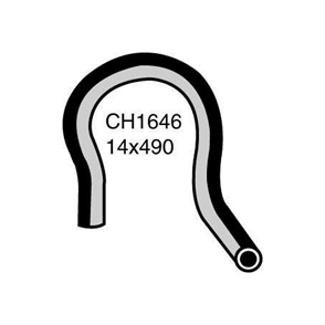 Heater Hose HOLDEN COMMODORE VN - 3.8L V6 CH1646