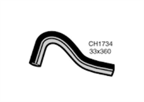 Radiator Upper Hose  - MAZDA MX6 GD - 2.2L I4 Turbo PETROL - Manual