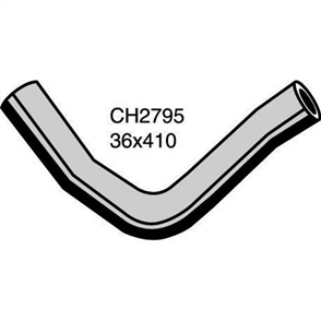 RADIATOR HOSE UPPER HOLDEN / ISUZU CH2795