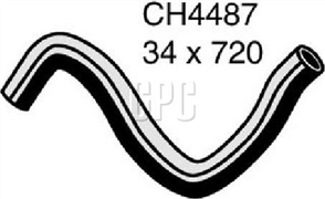 NISSAN RADIATOR HOSE UPPER CH4487