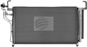 CONDENSER HYUNDAI iLOAD TQ 2.4L PET 2.5L DSL 2/08-ON, iMAX TQ CN5624