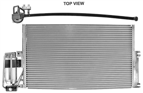 CONDENSER VECTRA JR JS1 6/97-8/99 INCLUDES RECEIVER DRIER CN6316