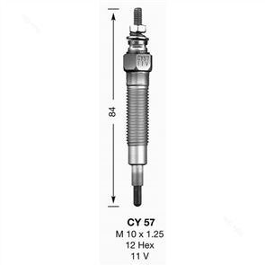 GLOW PLUG - (CERAMIC) CY57