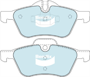 FRONT DISC BRAKE PADS - BMW MINI COOPER 1.6   02-