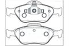 FRONT DISC BRAKE PADS - FORD FIESTA 04-06