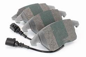 FRONT BRAKE PADS - AUDI/VW A3 1.6 1.8 CERAMIC 04-