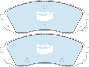 FRONT DISC BRAKE PADS - Hyundai Kia  iload  Carnival