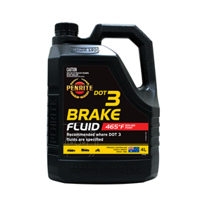 DOT 3 Brake Fluid 4L