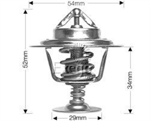 DAYCO THERMOSTAT 82 DEGREES C - 180 DEGREES F DT18A-BP