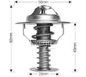 DAYCO THERMOSTAT 82 DEGREES C - 180 DEGREES F DT21A-BP