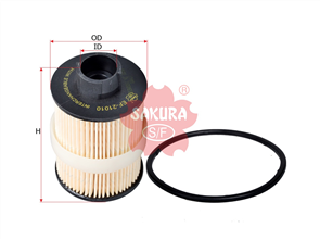 FUEL FILTER FITS R2661P WCF99 EF-14020 EF-21010