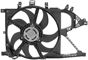 FAN BARINA XC 2001- RADIATOR WITH A/C EF1180