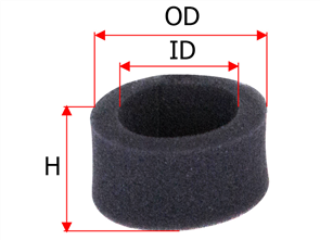 HYDRAULIC OIL FILTER FITS H-56610